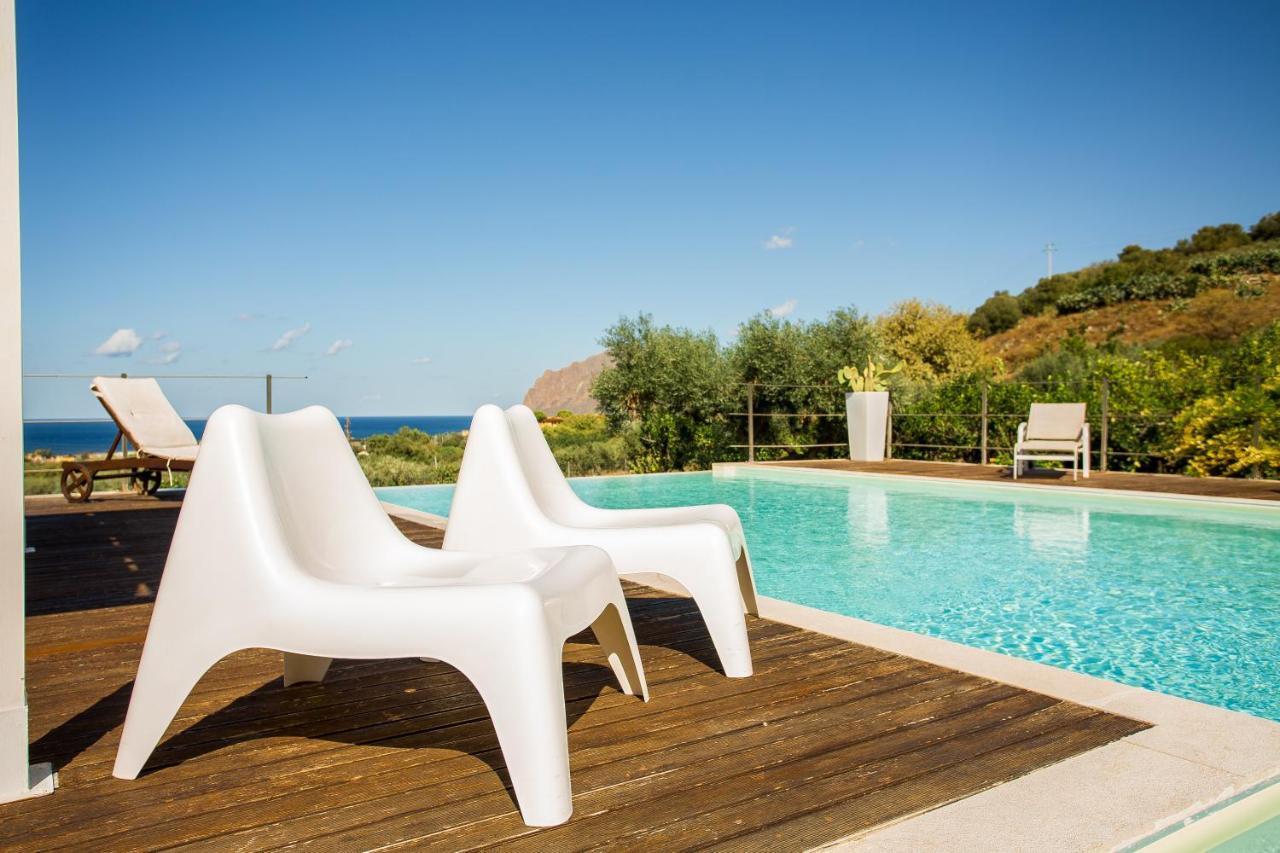 Villa Maria Una Finestra Sul Mare Valderice Exterior photo